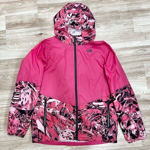 NORTH FACE - Girls - Size XL (18) - PINK - Light Weight Rain Jacket
